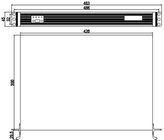 4U IPC Industrial Rackmount Computadora 1 ranura de expansión 128G SSD