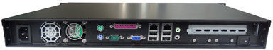 Windows / Linux Rack Mount PC industrial 4U I3 I5 I7 CPU 1 ranura de expansión