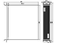 2U IPC 19&quot; Rackmount industrial PC 7 o 4 ranuras de expansión 1T Disco duro mecánico