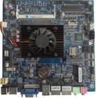 PC industrial Mini ITX placa base soldado a bordo Intel J1900 CPU 10COM