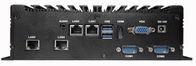 Cuadro de ventilador incorporado PC / IPC Computadora industrial CPU 4 Red 6 Serie 6USB