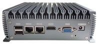 4G DDR3 Industrial PC incorporado sin ventilador I3 / I5 / I7 CPU 2LAN 2COM 6USB