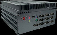 IPC 4 PCIE Caja sin ventilador de extensión PC MIS-6606 Caja incrustada sin ventilador de aluminio