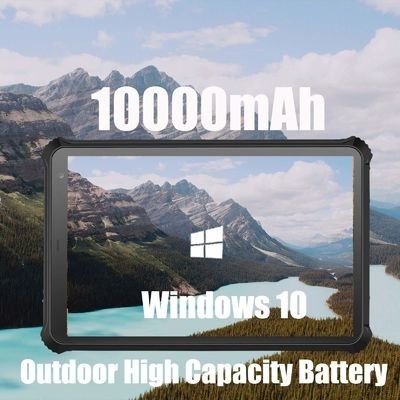 Tabletas industriales resistentes a la caída resistentes a las caídas 1.2M duraderas Windows 10