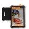 Tablet Android resistente al agua con GPS y PC industrial sin ventilador para exteriores