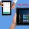 800x1280 Tablet industrial resistente a la humedad portátil con Windows 10 LTE