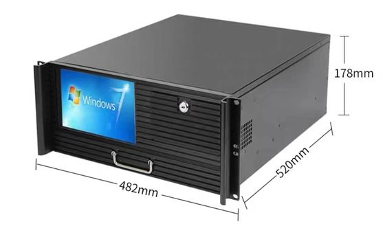 4U Rackmount Computadora industrial de 19 pulgadas Soporte para sistemas Windows / Linux
