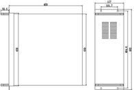 Computadora personal de montaje industrial Intel Q170 / H110 Chipset 2 X GbE LAN