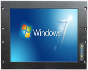Monitor de pantalla táctil industrial de 15 pulgadas DC 12V PC Estante superior Menú OSD delantero