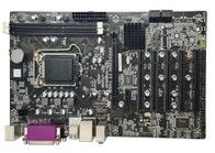PCH H61 Chip Industrial sin ventilador ATX placa base 2 LAN 6 COM VGA HDMI ATX-H61AH268