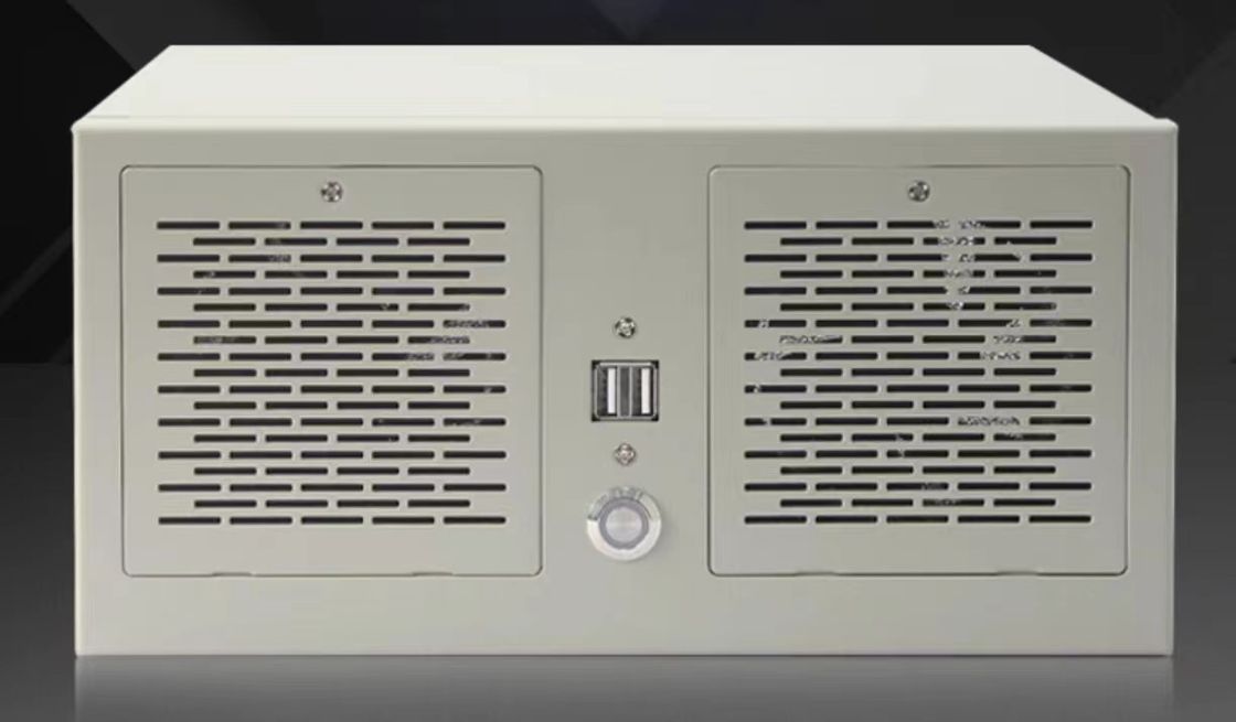 3U pequeña pared industrial montaje pantalla táctil soporte de computadora de altura completa PCI-E ranura